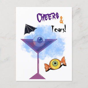 Invitación a la fiesta de Halloween con vítores y