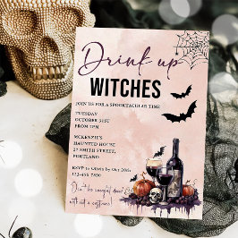Invitación a la fiesta de Halloween de Bebe Up Wit