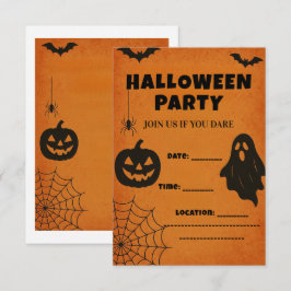 Invitación a la fiesta de Halloween de época | Ico