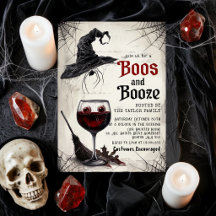 Invitación a la fiesta de Halloween de fantasmas y