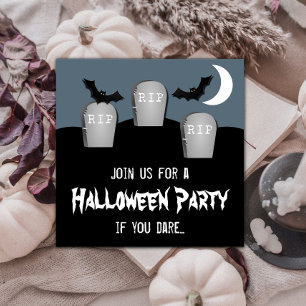 Invitación a la fiesta de Halloween de Gloomy Grav