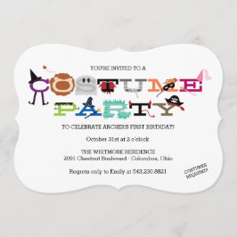 Invitación a la fiesta de Halloween de la Fiesta d