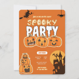 Invitación a la fiesta de Halloween de la Perfecci