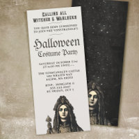 Invitación a la fiesta de Halloween de la sacerdot