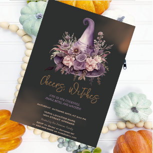 Invitación a la Fiesta de Halloween de Luna Oscura