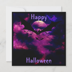 Invitación a la fiesta de Halloween de Magenta Sky