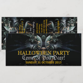 Invitación a la fiesta de Halloween del Ángel de l
