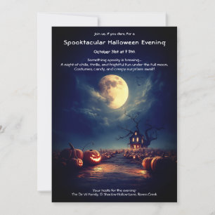 Invitación a la Fiesta de Halloween del Campo de C