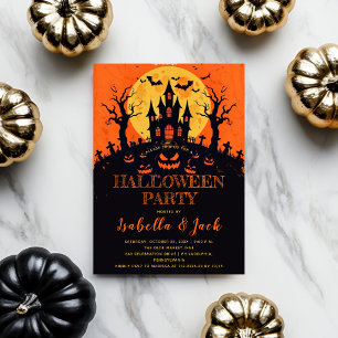 Invitación a la Fiesta de Halloween del Castillo E