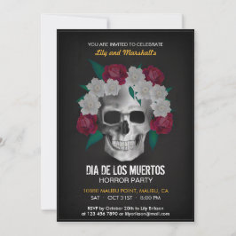 Invitación a la fiesta de Halloween del Día de los
