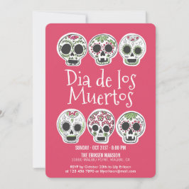 Invitación a la fiesta de Halloween del Día de los