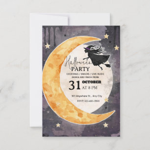Invitación a la fiesta de Halloween - Editable