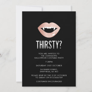 Invitación a la fiesta de Halloween - elegante inv