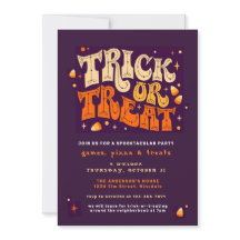 Invitación a la fiesta de Halloween en Spooktacula