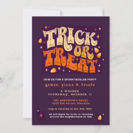 Invitación a la fiesta de Halloween en Spooktacula