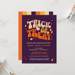 Invitación a la fiesta de Halloween en Spooktacula
