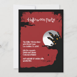 Invitación a la fiesta de Halloween en Spooky Hill