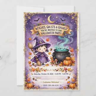 Invitación a la Fiesta de Halloween Espeluznante �