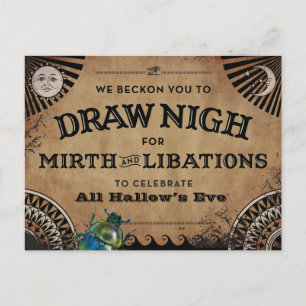 Invitación a la fiesta de Halloween   Estética egi