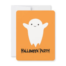Invitación a la fiesta de Halloween fantasma
