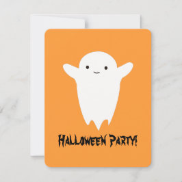 Invitación a la fiesta de Halloween fantasma