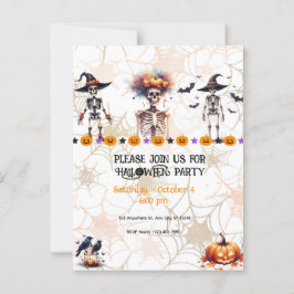 Invitación a la Fiesta de Halloween – Fiesta Espel