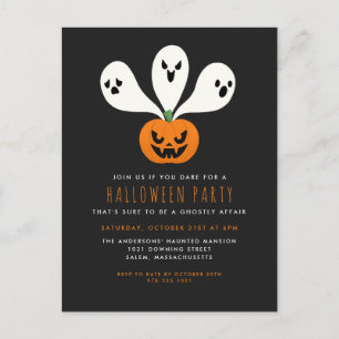 Invitación a la Fiesta de Halloween Ghostly Affair