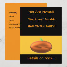 Invitación a la FIESTA de HALLOWEEN "No da miedo" 