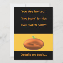 Invitación a la FIESTA de HALLOWEEN "No da miedo"