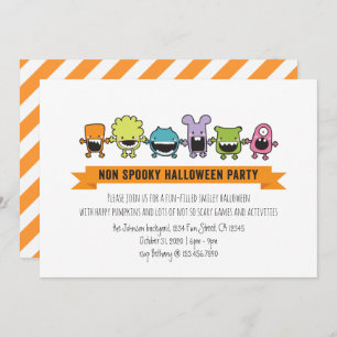 Invitación a la fiesta de Halloween no espeluznant