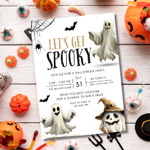 Invitación a la Fiesta de Halloween, Noche Espeluz
