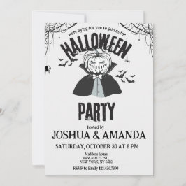 Invitación a la fiesta de Halloween para adultos