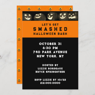 Invitación a la fiesta de Halloween para adultos