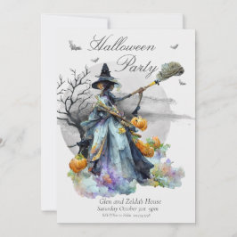 Invitación a la fiesta de Halloween para adultos
