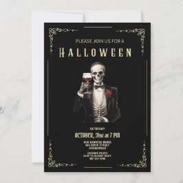 Invitación a la fiesta de Halloween para adultos
