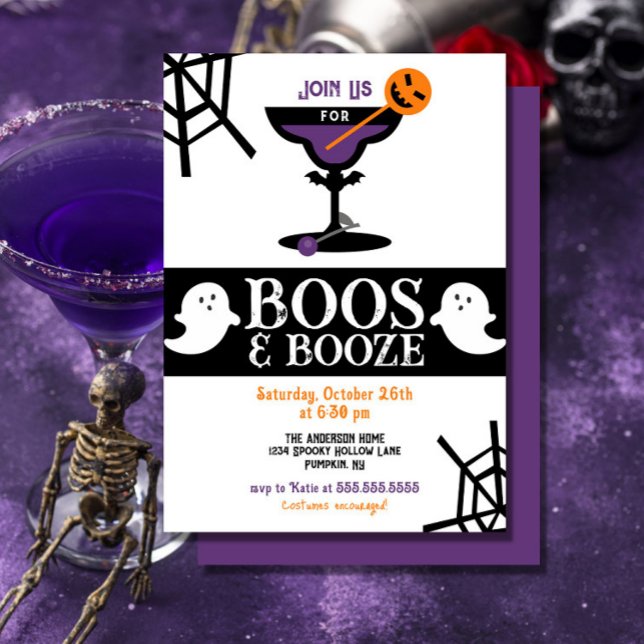 Invitación a la fiesta de Halloween para adultos B (Subido por el creador)