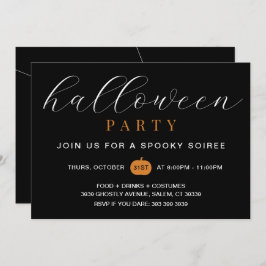 Invitación a la fiesta de Halloween para adultos c