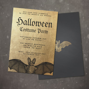 Invitación a la fiesta de halloween para adultos c
