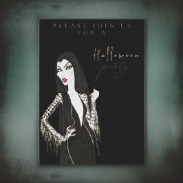 Invitación a la fiesta de Halloween para adultos d