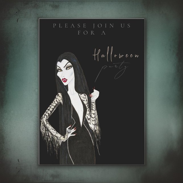 Invitación a la fiesta de Halloween para adultos d (Subido por el creador)