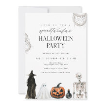 Invitación a la fiesta de Halloween para adultos S