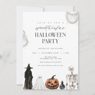 Invitación a la fiesta de Halloween para adultos S