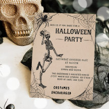 Invitación a la fiesta de Halloween para Adultos V