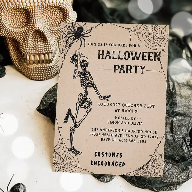Invitación a la fiesta de Halloween para Adultos V (Subido por el creador)