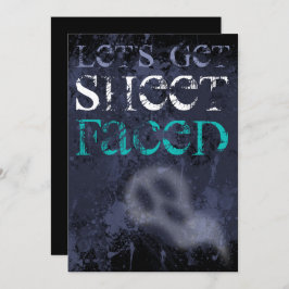 Invitación a la fiesta de Halloween para beber a a