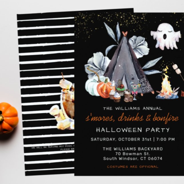 Invitación a la Fiesta de Halloween para la Espuma (Subido por el creador)