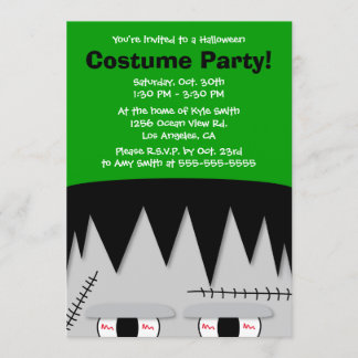 Invitación a la Fiesta de Halloween para Niños Fra
