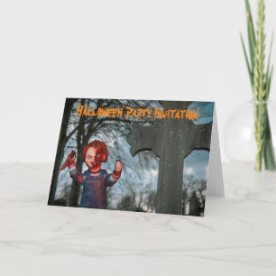 Invitación a la Fiesta de Halloween. Tarjeta