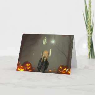 Invitación a la Fiesta de Halloween. Tarjeta