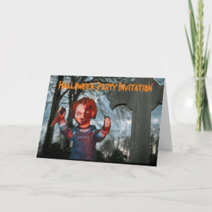 Invitación a la Fiesta de Halloween. Tarjeta